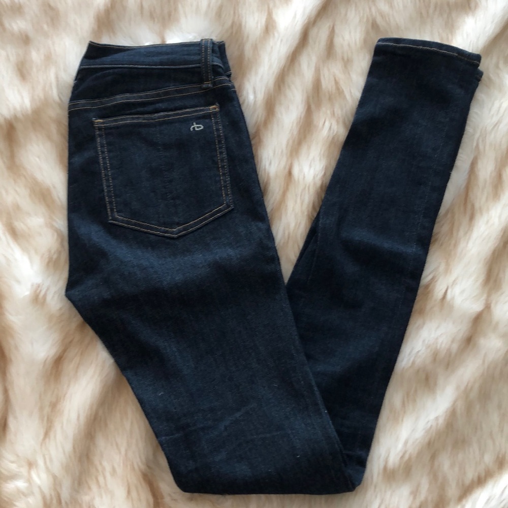 Rag and Bone high waisted skinny jeans